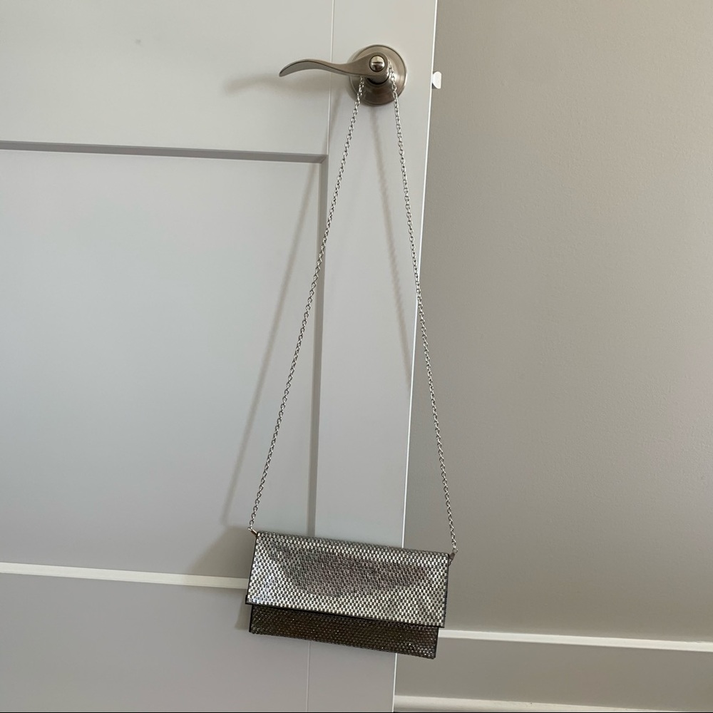 White by Vera Wang crossbody clutch purse